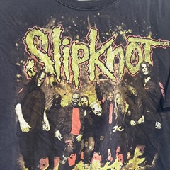 Vintage Slipknot 2009 Double Sided Shirt Hanes Heavyweight XL Y2K