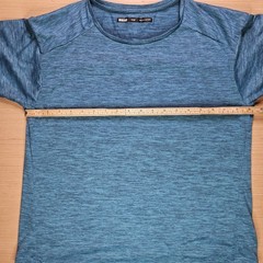 REI Co-op T-Shirt Mens L Blue Short Sleeve Activewear Hiking Performance