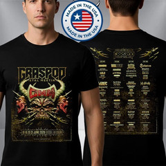 Graspop Metal Meeting Festival June 2026 Line Up For Show Unisex T-Shirt