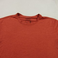 Patagonia Shirt Mens Large Red Short Sleeve Crew Neck Casual Outdoors