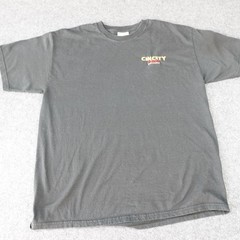 Hanes Heavyweight Cin City Chili Cincinnati T-Shirt Black Mens Large 50/50