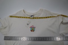 NWT Vintage warner bros men’s XXL short sleeve looney tunes shirt beaded white