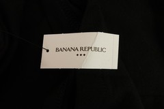 Banana Republic Mens Large Black V-Neck Short Sleeve Premium Wash T-Shirt NWT