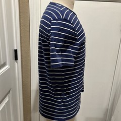Mens XLTG Polo Ralph Lauren Plain Striped T/Tee Shirt Crewneck Short Sleeve