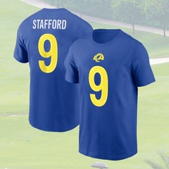 🔥NEW- 2026 Nacua, Stafford, Garrett, Verse Los Angeles Football Team Royal Tee