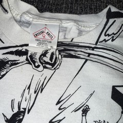 Vintage Aop 1994 X-men Double Sided Marvel Comics Shirt Wolverine