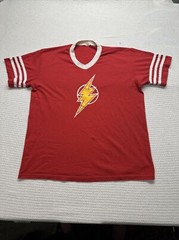 Flash Gordon “Sweet” (back) Vintage 1980s Raglan FLASH T-shirt Fits Large RARE