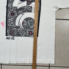 Vintage Art Rebecca L.G. Prescott Adje Designs Hand Etched Hand Painted T Shirt