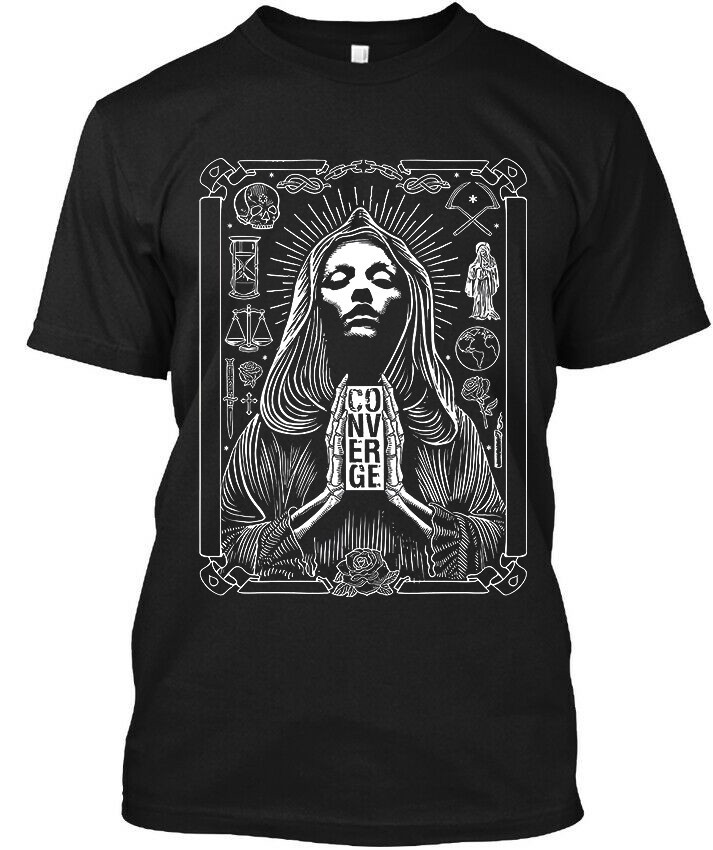 New Converge American Math Hard Music Retro Art Graphic T-Shirt Size S to 4XL