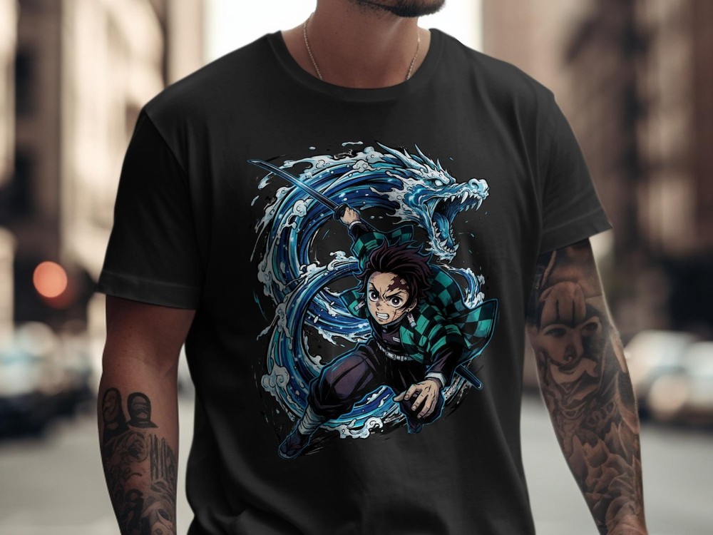 Tanjiro T-Shirt: Japanese Anime Graphic Tee