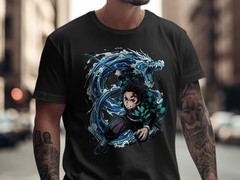 Tanjiro T-Shirt: Japanese Anime Graphic Tee