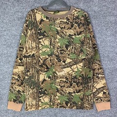 Vintage Spartan Realtree Como Long Sleeves Pullover Shirt Mens L/XL USA MADE