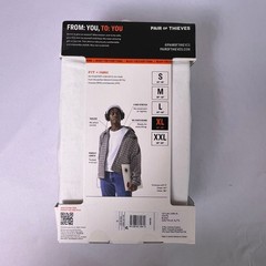 Pair of Thieves XL White Undershirt 3 Pack Classic Crewneck Cotton Modal Tee