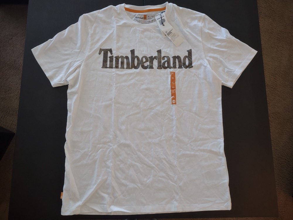 NWT Timberland Men’s XL White T-shirt