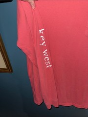 Vineyard Vines Men’s Coral Long Sleeve Pocket Tee