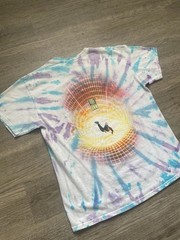 Travis Scott Astroworld Festival Flame Tie Dye Graphic T-Shirt