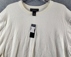 The Men’s Store at Bloomingdale’s Cashmere Blend Sweater Tee XXL Cannoli S/S