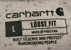 L Carhartt K87 V39 Loose Fit Heavyweight Short-Sleeve Pocket Amethyst Fog Nep
