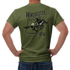 Winchester Pro – Vintage Horse and Rider Mens T-shirt