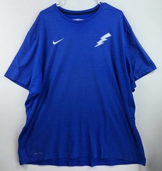 Nike x USAF Air Force Falcons Football Men’s 3XL Blue Training Dri-Fit T-shirt