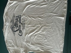 Hanes -T XXXL White Broken Spoke Saloon Sturgis Motorcycle single stitch vintage