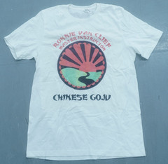 RONNIE VAN CLIEF CHINESE GOJU KUNG FU DRAGON LOGO GRAPHIC T-SHIRT SIZE LARGE