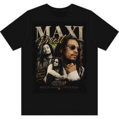 Maxi Priest Portrait T-Shirt | Reggae Music Graphic Tee