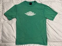 Nike Jordan Rare Air Stadium Green Distressed Shirt IB3130-324 Mens Small