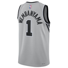 Nike Jordan NBA SanAntonio Spurs Swingman Jersey Statement Wembanyama HM4882-007