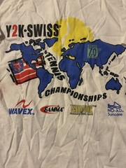 Y2K K Swiss Tennis 7.0 System T-Shirt Men’s L Scotts Parent-Child Classic