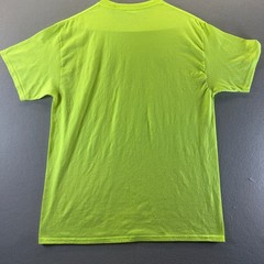 US Foods Mens Neon Safety Yellow Short Sleeve Logo T-Shirt Large High Vis