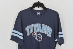 Men’s ’47 Tennessee Titans T-Shirt In Atlas Blue Size Medium