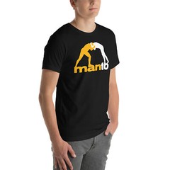 MANTO Brazilian Jiu Jitsu-Inspired Logo Unisex Tee S-5XL