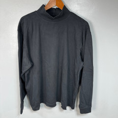 L.L. Bean Men’s Traditional Fit Mock Neck Shirt sz XL # D806