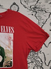 Elf Raised by Elves Buddy Movie Graphic T-Shirt Men’s XL Red Cotton