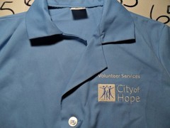 Small Volunteer Services City Of Hope Lab Shirt