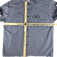 The Territory Ahead Shirt Jacket Men’s Large Long Sleeve Outdoor Gray Pockets