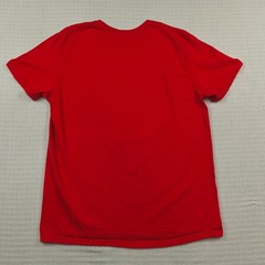 Muscle Beach Venice California Red Tee Graphic T-Shirt L Arnold Body Builder VTG