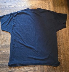 Vintage Wolf Lightning Tee Men’s XL black Pink howling nature tshirt