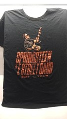Bruce Springsteen T Shirt E Street Band 2024 Tour Black Size XL Double Sided ￼