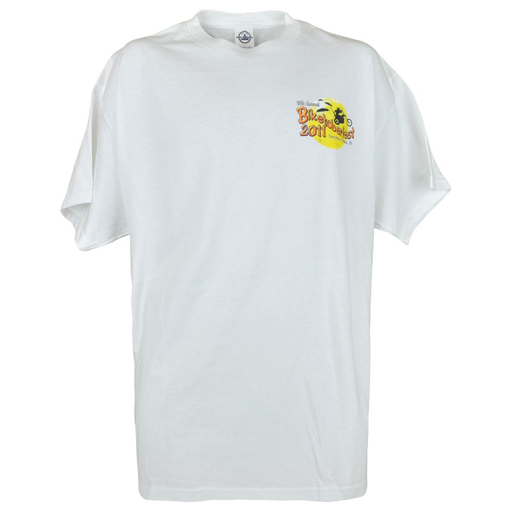 Biketoberfest 2011 Daytona Beach FL Delta Novelty Fashion Graphic Tee White XL