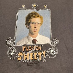 Vintage Napoleon Dynamite Shirt Flippin Sweet MTV Movie Tee Promo Size XL NWOT