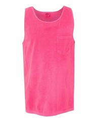 Comfort Colors 9330 – 3 First Quality Pocket Tank Tops- Assorted Colors