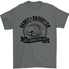 Daddy & Daughter Best Friends Fathers Day Mens T-Shirt 100% Cotton