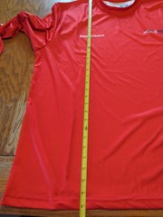 NWT The Sports Shirt Company Powerride University Red XXL Long Sleeve Shirt