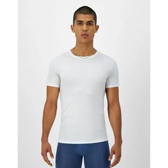 Hanes Originals Ultimate Men’s SuperSoft Crewneck Undershirt, White, 4-Pack L
