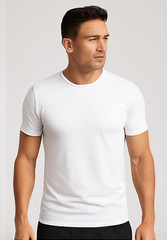 🔥 True Classic 7-Pack Crew Neck T-Shirts | Size L | + Bonus White Tee