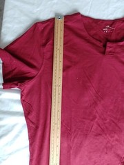 Mwns T Shirt Unbranded Size XL Short Sleeve Red 26969