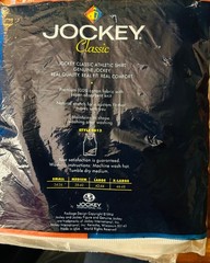 Vintage Mens Jockey Classic White A-Shirt Tank Top 3-Pack New Sealed Made in USA