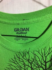 Jammin June Music Festival 2016 Green Large T Shirt Great Graphics Guitar/Tree